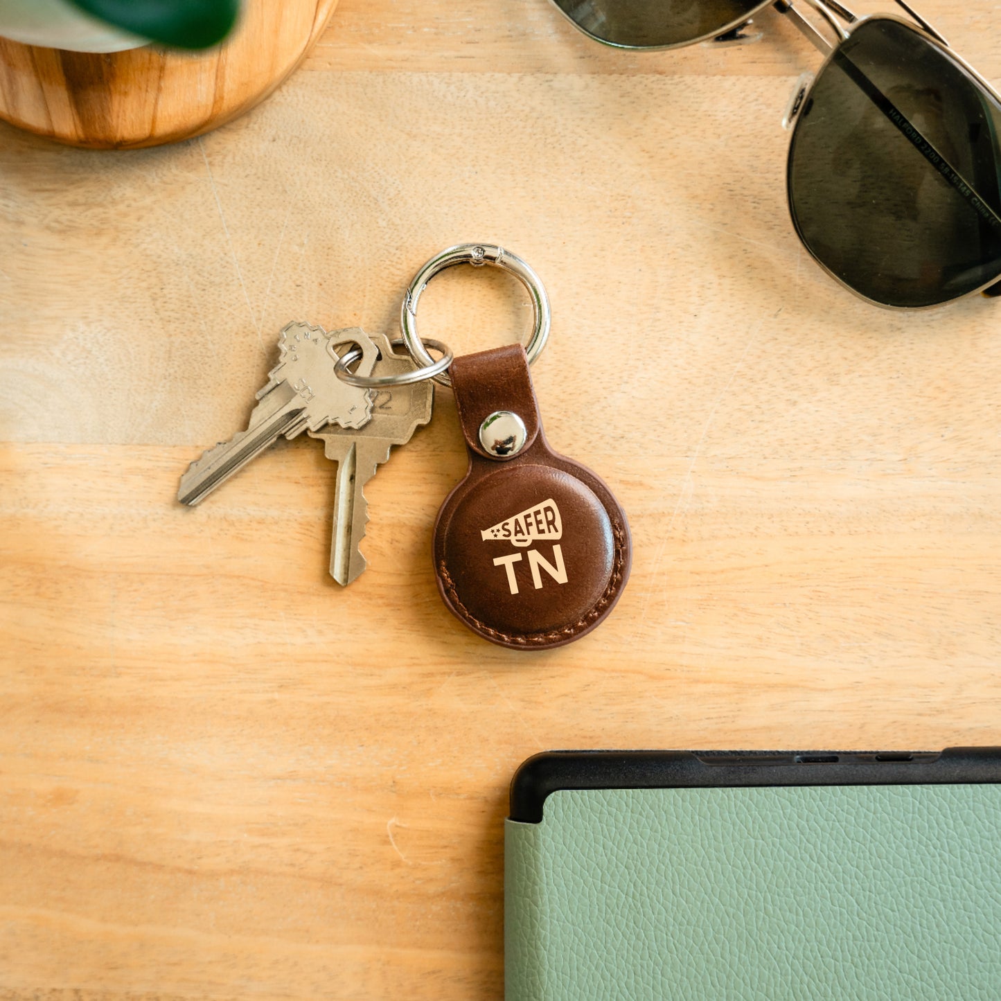 Safer TN AirTag Keychain